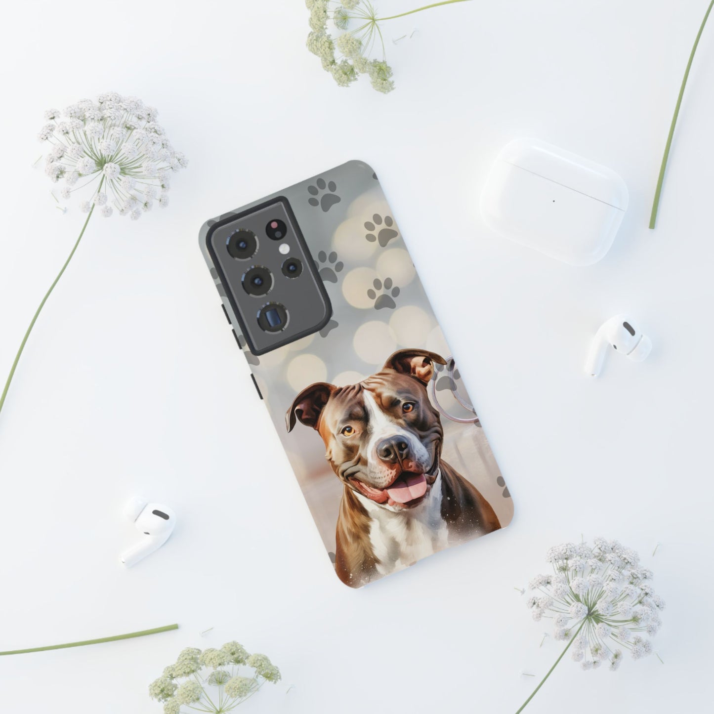 Phone Case by Tough Cases (Apple iphone, Samsung Galaxy, Google Pixel) Staffordshire Terrier