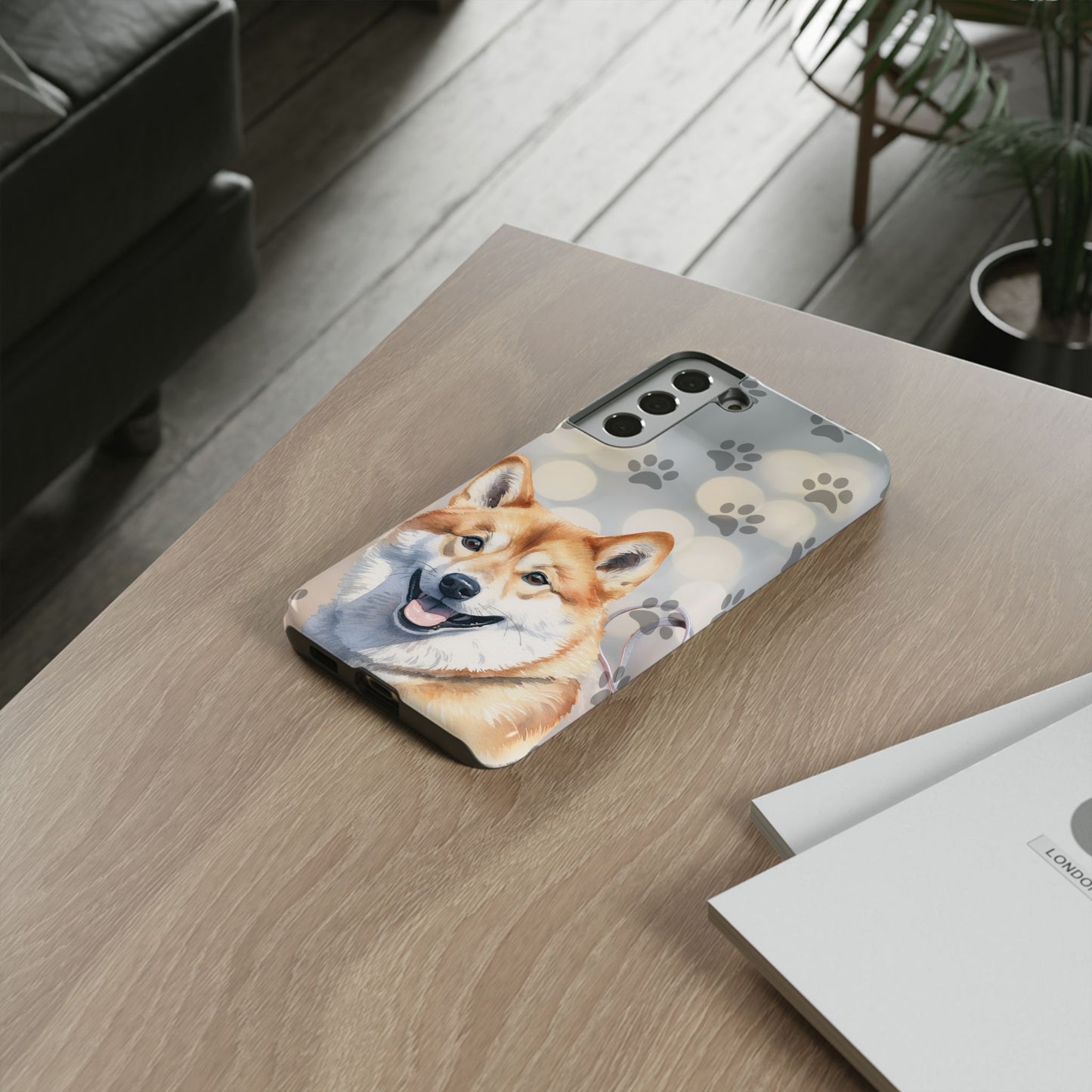 Shiba Inu Phone Case by Tough Cases (Apple iPhone, Samsung Galaxy, and Google Pixel)