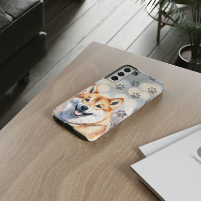 Shiba Inu Phone Case by Tough Cases (Apple iPhone, Samsung Galaxy, and Google Pixel)