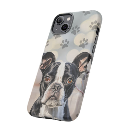 Boston Terrier Phone Case by Tough Cases (Apple iphone, Samsung galaxy, Google Pixel) Boston Terrier