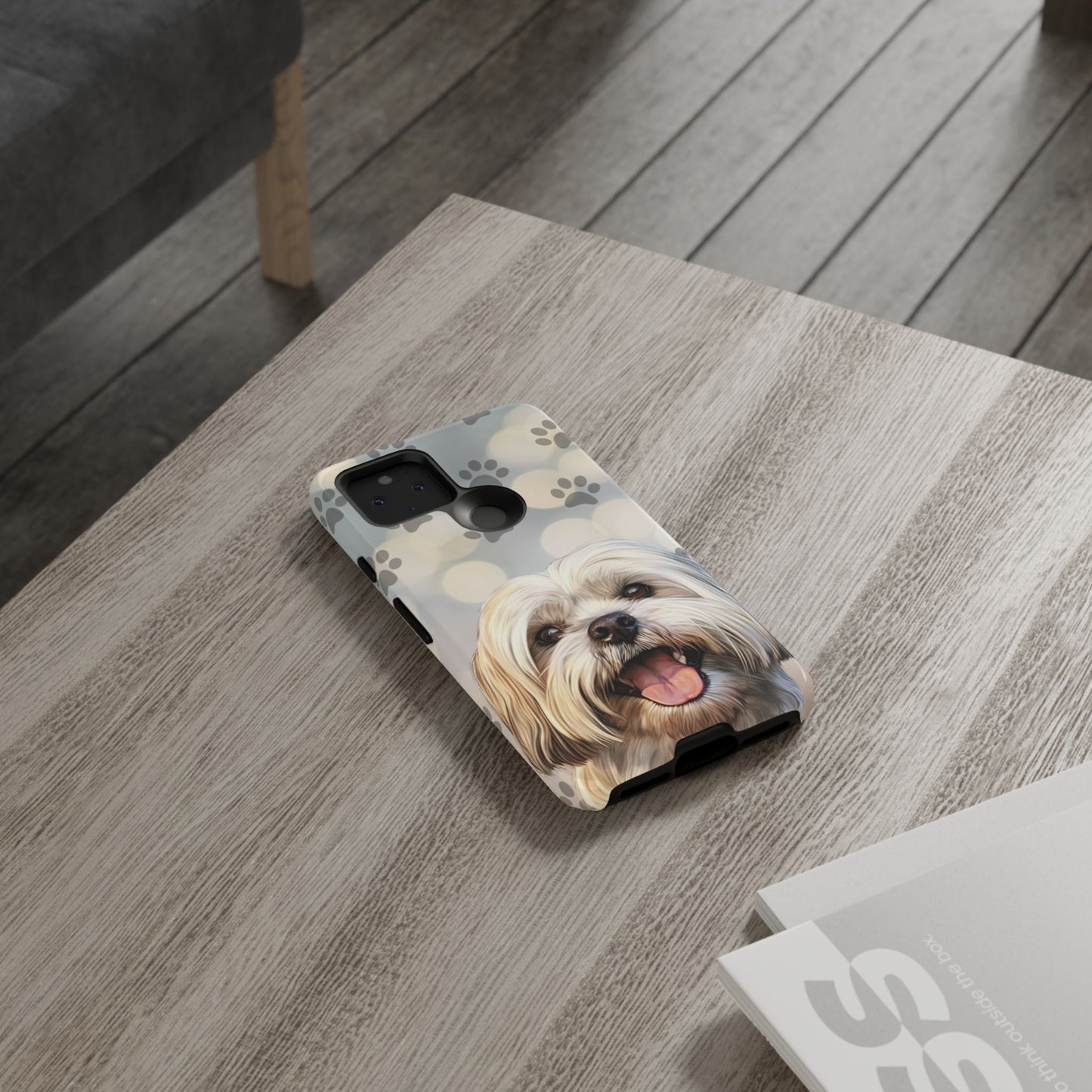 Lhasa Apso Phone Case by Tough Cases (Apple iPhone, Samsung Galaxy, and Google Pixel)