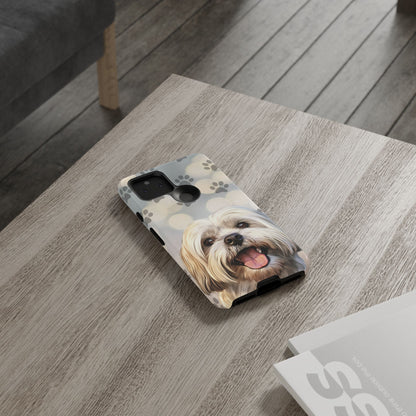 Lhasa Apso Phone Case by Tough Cases (Apple iPhone, Samsung Galaxy, and Google Pixel)