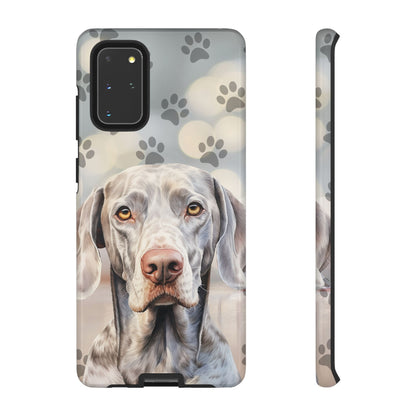 Weimaraner Phone Case by Tough Cases (Apple iPhone, Samsung Galaxy, and Google Pixel)