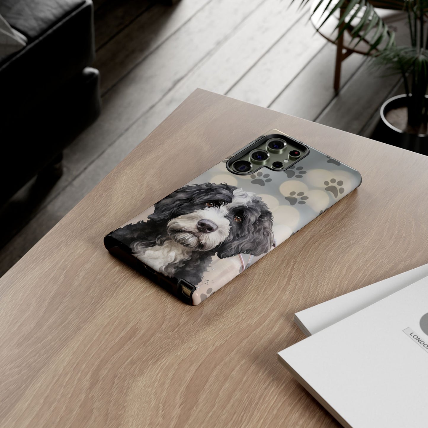 Portuguese Water Dog by Tough Cases (Apple iPhone, Samsung Galaxy, and Google Pixel)