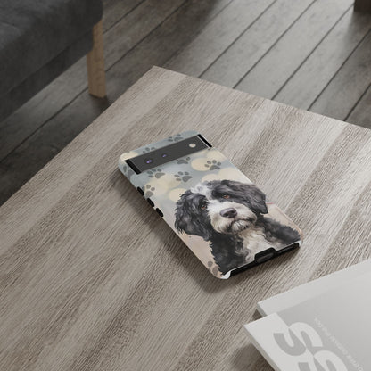 Portuguese Water Dog by Tough Cases (Apple iPhone, Samsung Galaxy, and Google Pixel)