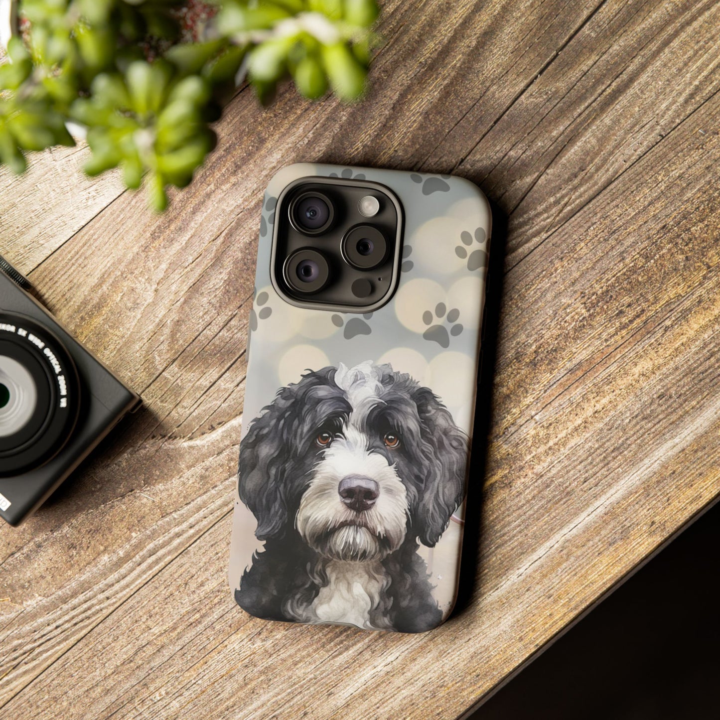 Portuguese Water Dog by Tough Cases (Apple iPhone, Samsung Galaxy, and Google Pixel)