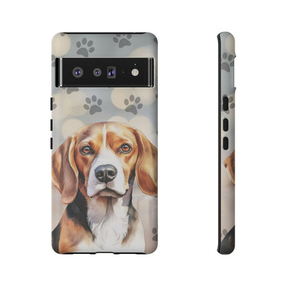 Beagle Phone Case by Tough Cases (Apple iPhone, Samsung Galaxy, and Google Pixel) Beagle