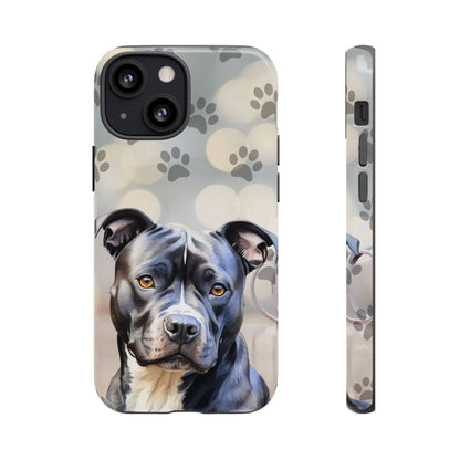 Staffordshire Bull Terrier by Tough Cases (Apple iPhone, Samsung Galaxy, and Google Pixel)