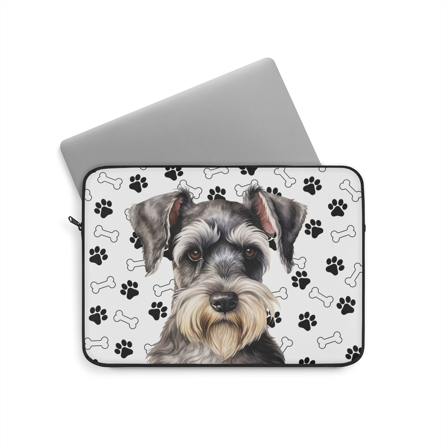 Miniature Schnauzer Laptop Sleeve