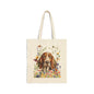 Basset Hound Canvas Tote Bag