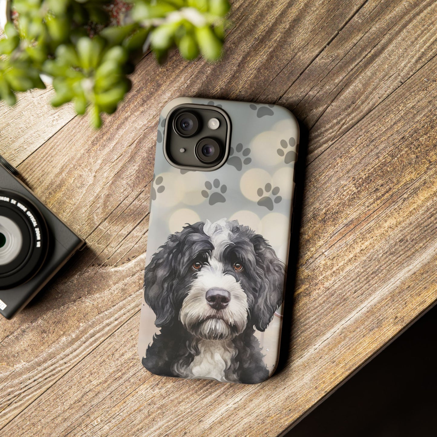 Portuguese Water Dog by Tough Cases (Apple iPhone, Samsung Galaxy, and Google Pixel)