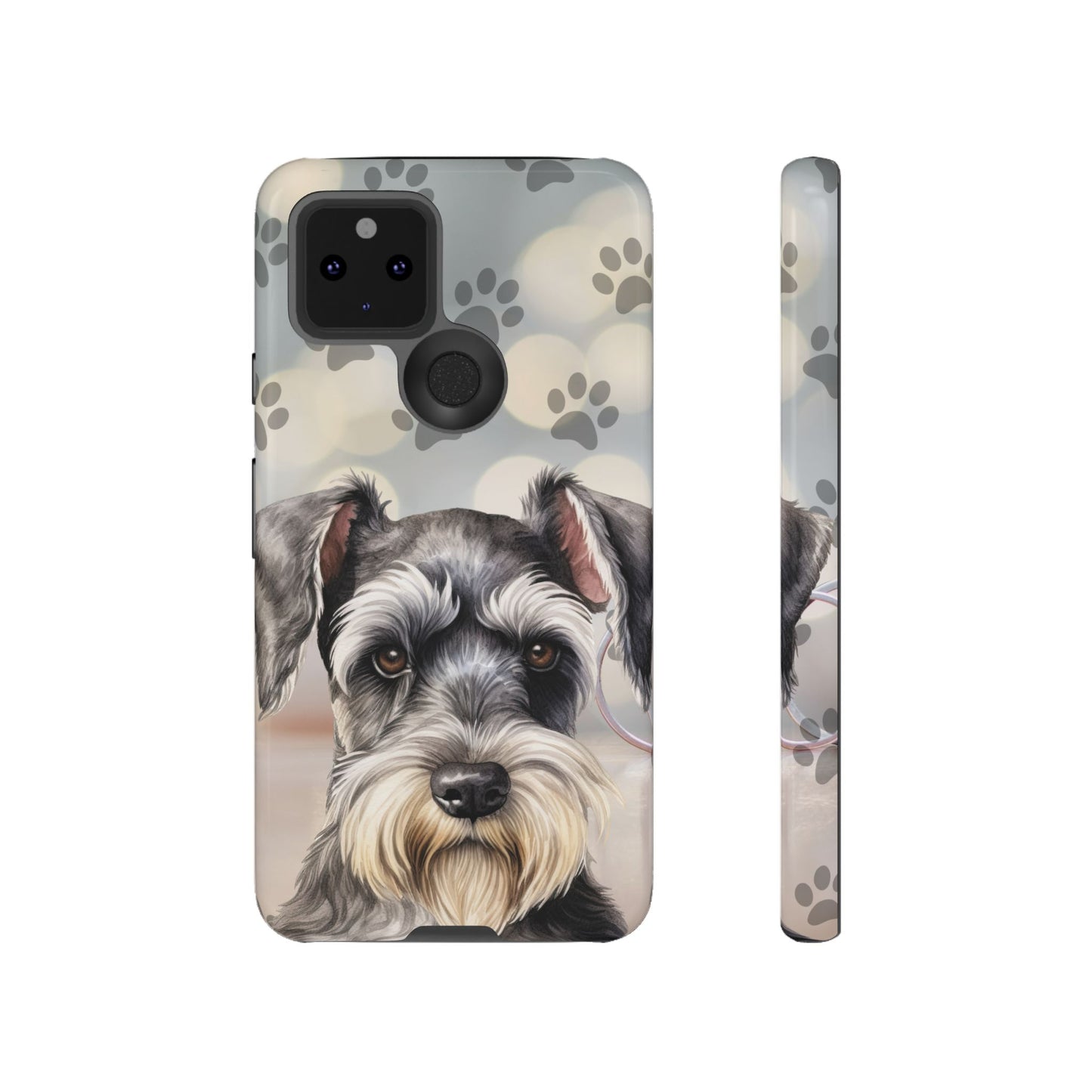 Miniature Schnauzer by Tough Cases (Apple iPhone, Samsung Galaxy, and Google Pixel)