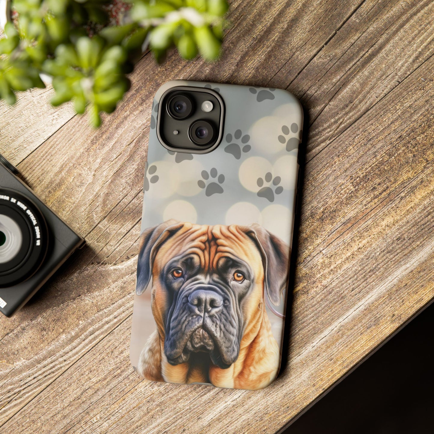 Bull Mastiff Phone Case by Tough Cases (Apple iPhone, Samsung Galaxy, and Google Pixel)