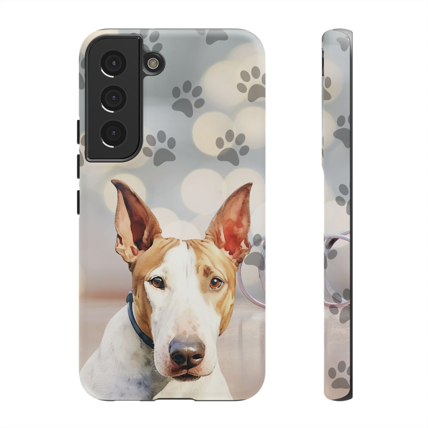 Bull Terrier Phone Case by Tough Cases (Apple iPhone, Samsung Galaxy, and Google Pixel)