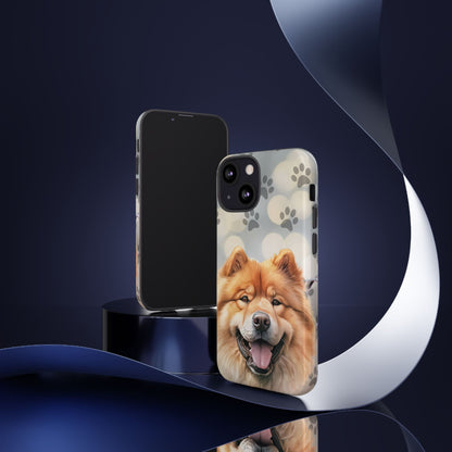 Chow Chow Phone Case by Tough Cases (Apple iPhone, Samsung Galaxy, and Google Pixel)