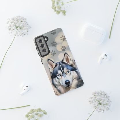 Siberian Husky Phone Cases by Tough Cases (Apple iPhone, Samsung Galaxy, and Google Pixel)