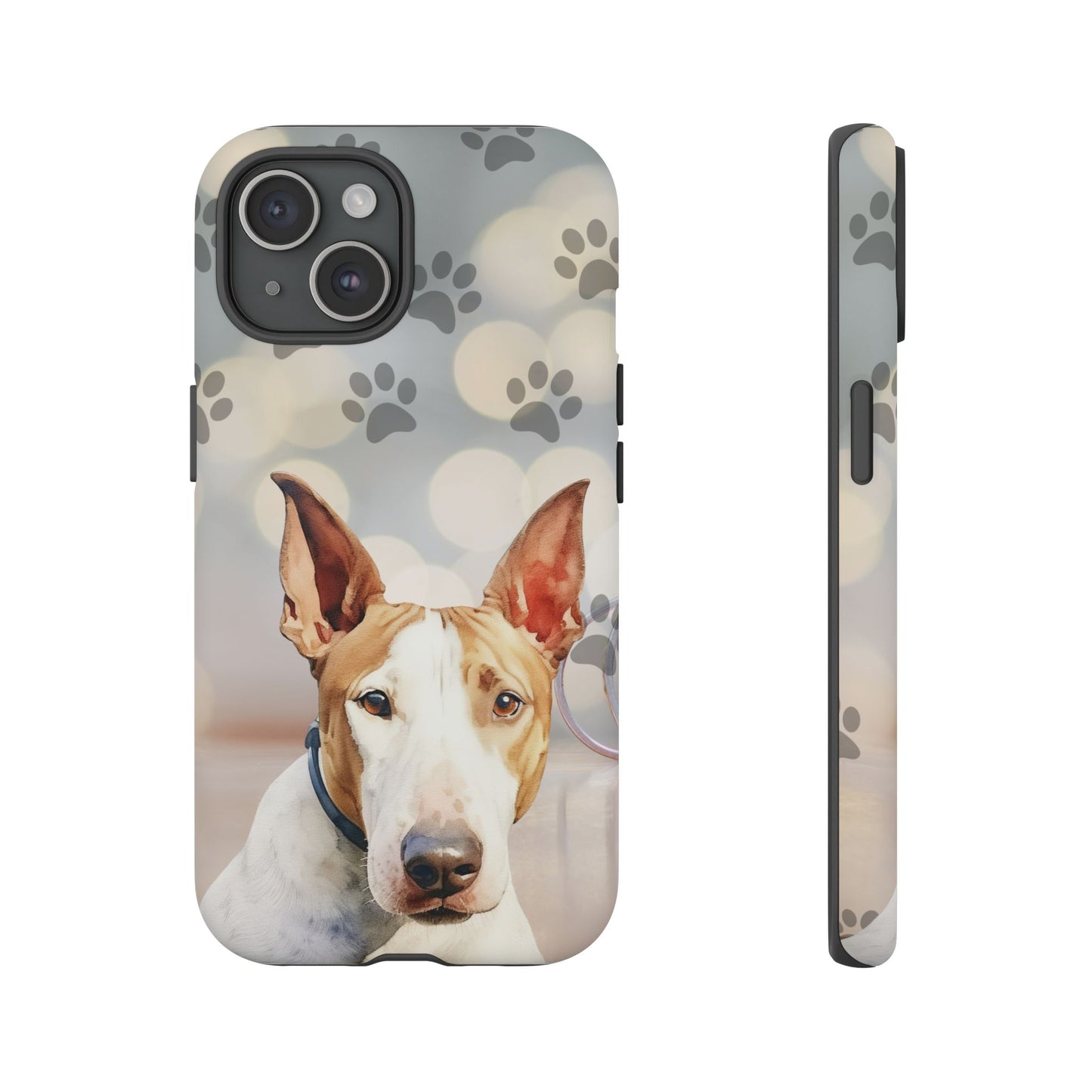 Bull Terrier Phone Case by Tough Cases (Apple iPhone, Samsung Galaxy, and Google Pixel)