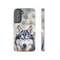 Siberian Husky Phone Cases by Tough Cases (Apple iPhone, Samsung Galaxy, and Google Pixel)