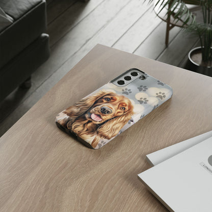 Cocker Spaniel Phone Case by Tough Cases (Apple iPhone, Samsung Galaxy, and Google Pixel)