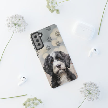 Portuguese Water Dog by Tough Cases (Apple iPhone, Samsung Galaxy, and Google Pixel)