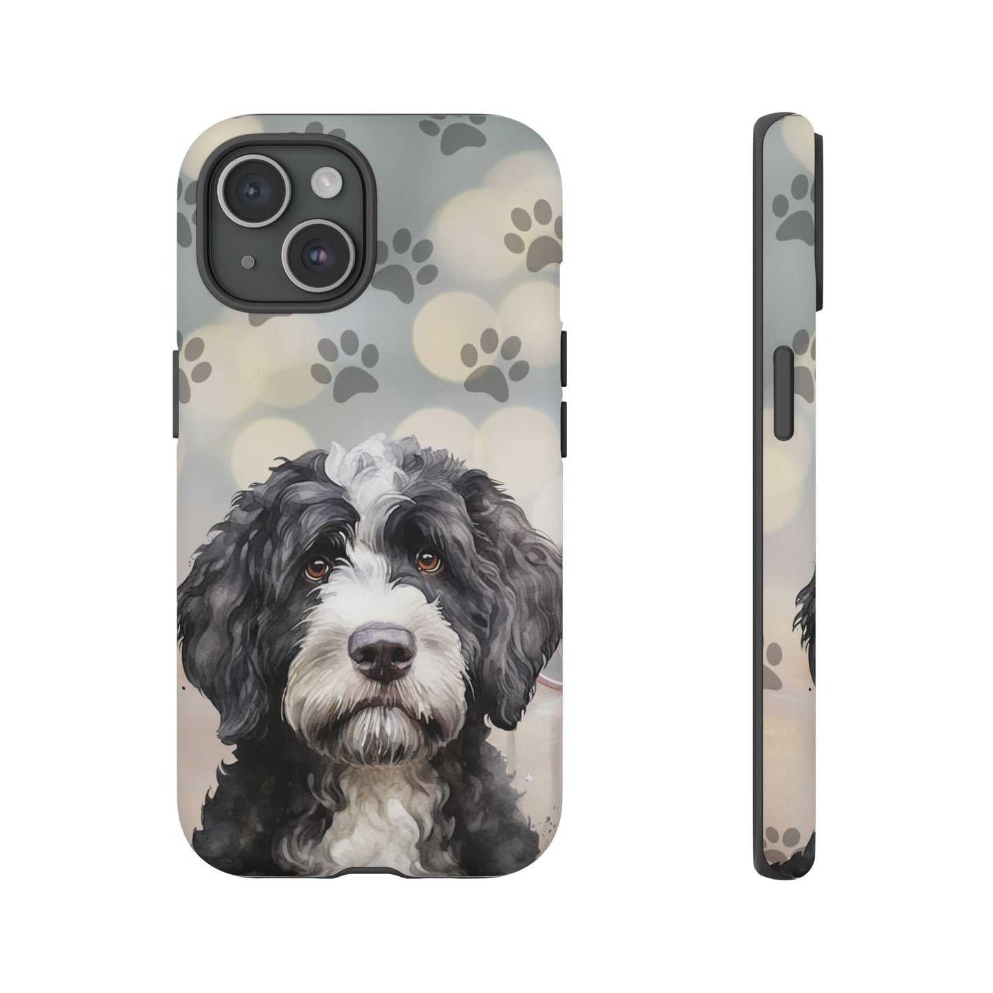 Portuguese Water Dog by Tough Cases (Apple iPhone, Samsung Galaxy, and Google Pixel)
