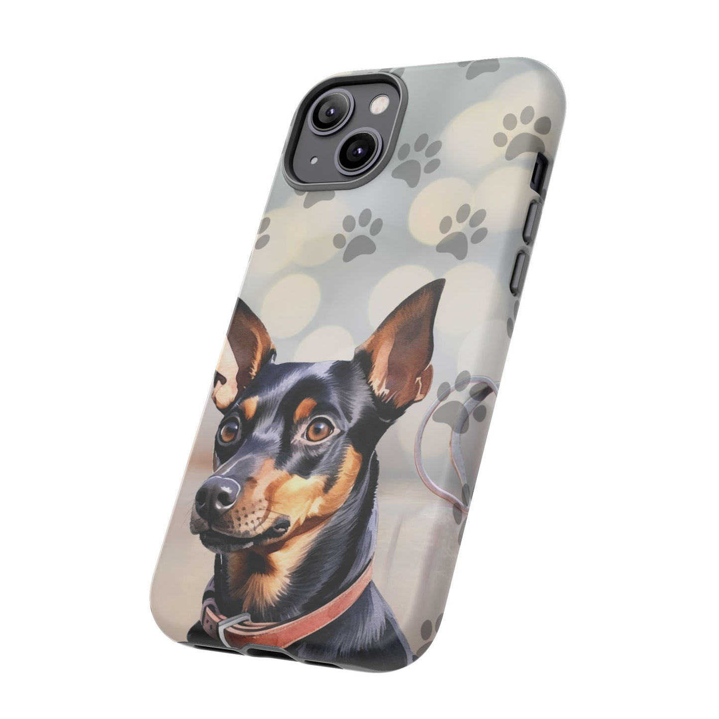 Miniature Pinscher by Tough Cases (Apple iPhone, Samsung Galaxy, and Google Pixel)