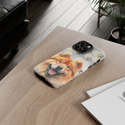 Chow Chow Phone Case by Tough Cases (Apple iPhone, Samsung Galaxy, and Google Pixel)