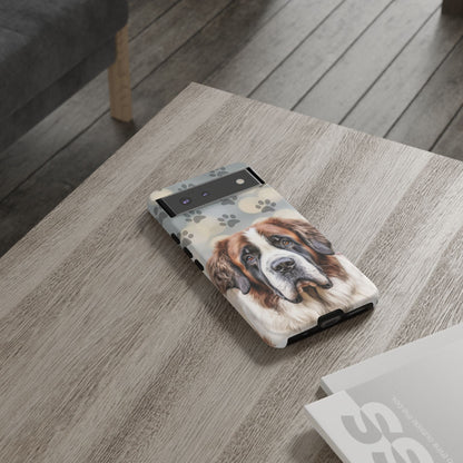 Saint Bernard by Tough Cases (Apple iPhone, Samsung Galaxy, and Google Pixel)