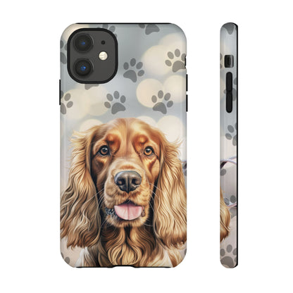 Cocker Spaniel Phone Case by Tough Cases (Apple iPhone, Samsung Galaxy, and Google Pixel)