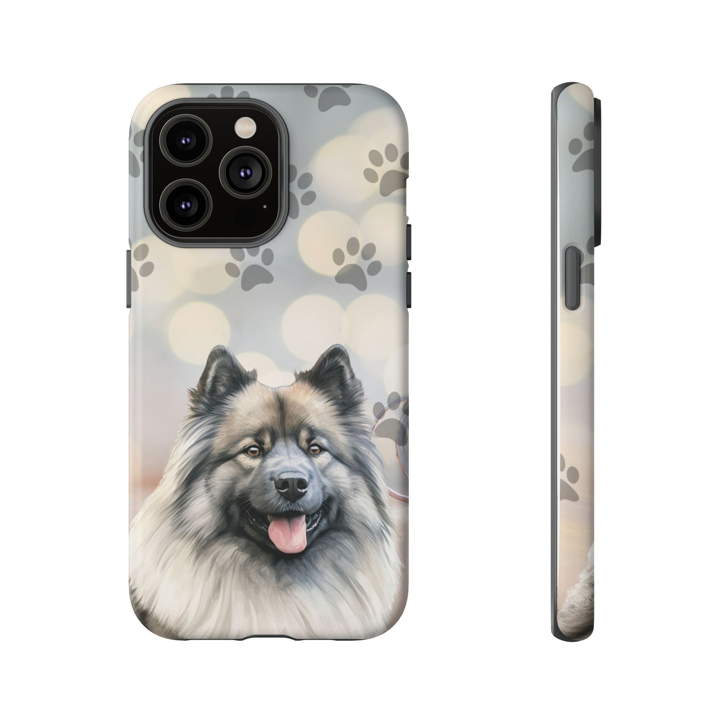 Keeshond Phone Case by Tough Cases ( Apple iPhone, Samsung Galaxy, and Google Pixel)