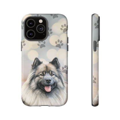 Keeshond Phone Case by Tough Cases ( Apple iPhone, Samsung Galaxy, and Google Pixel)
