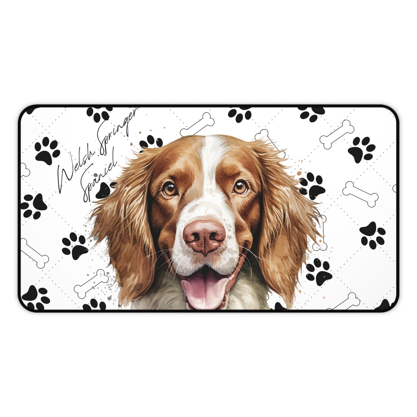 Welsh Springer Spaniel Desk Mat