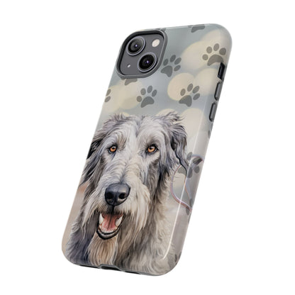 Irish Wolfhound Phone Case by Tough Cases (Apple iPhone, Samsung Galaxy, and Google Pixel)