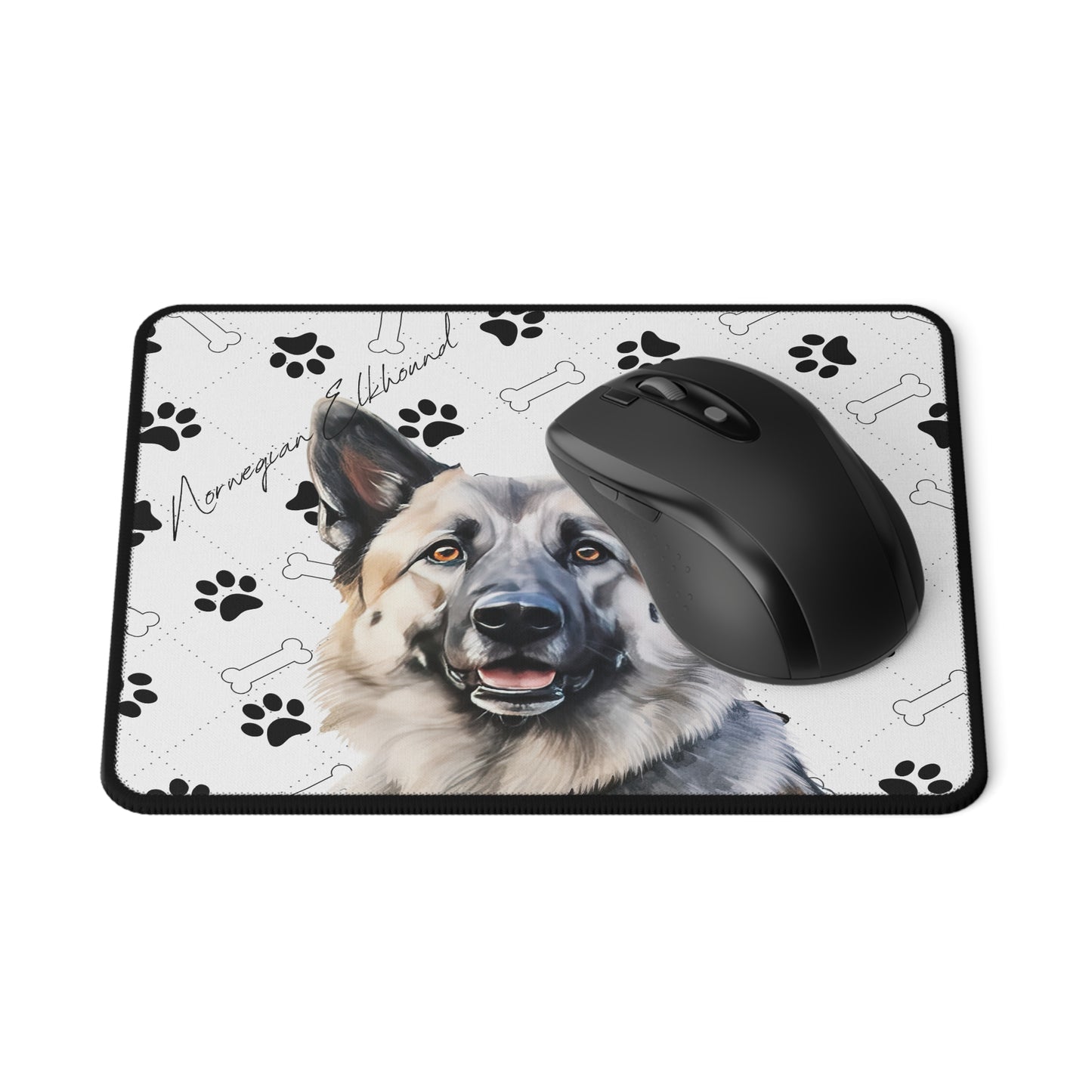 Norwegian Elkhound Gaming Mouse Pad
