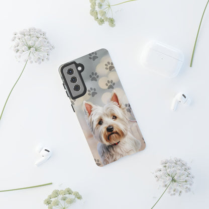 West Highland White Terrier by Tough Cases (Apple iPhone, Samsung Galaxy, and Google Pixel)