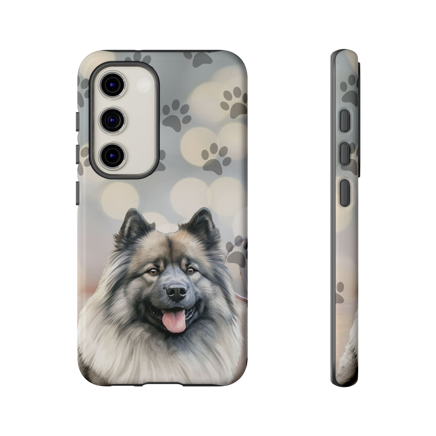 Keeshond Phone Case by Tough Cases ( Apple iPhone, Samsung Galaxy, and Google Pixel)