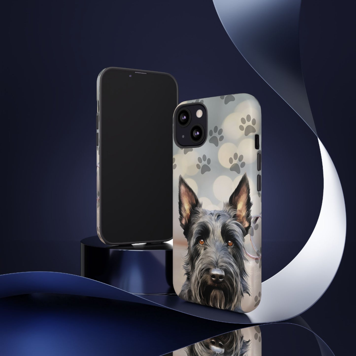 Scottish Terrier by Tough Cases (Apple iPhone, Samsung Galaxy, and Google Pixel)