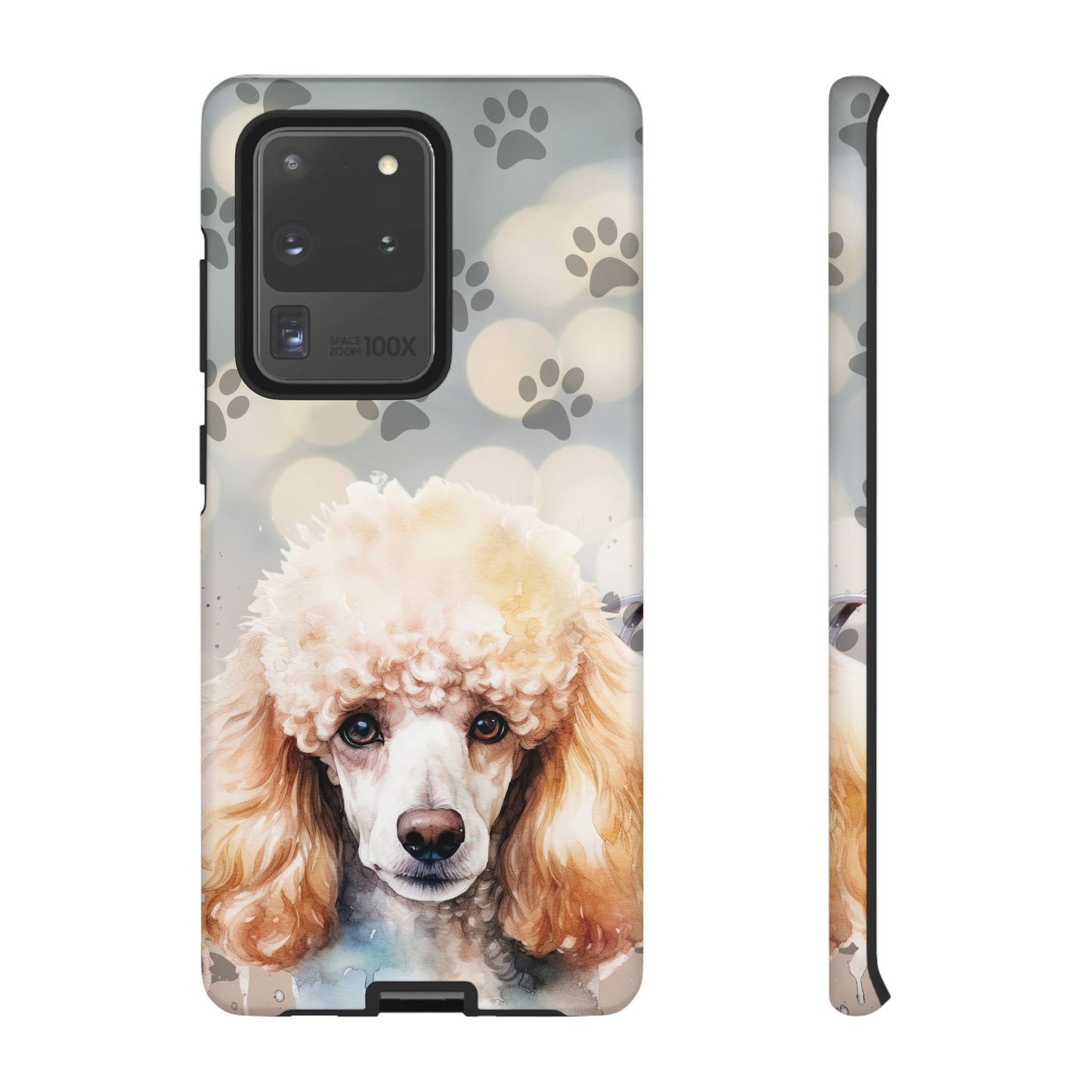 Poodle Phone Case by Tough Cases (Apple iPhone, Samsung Galaxy, and Google Pixel )