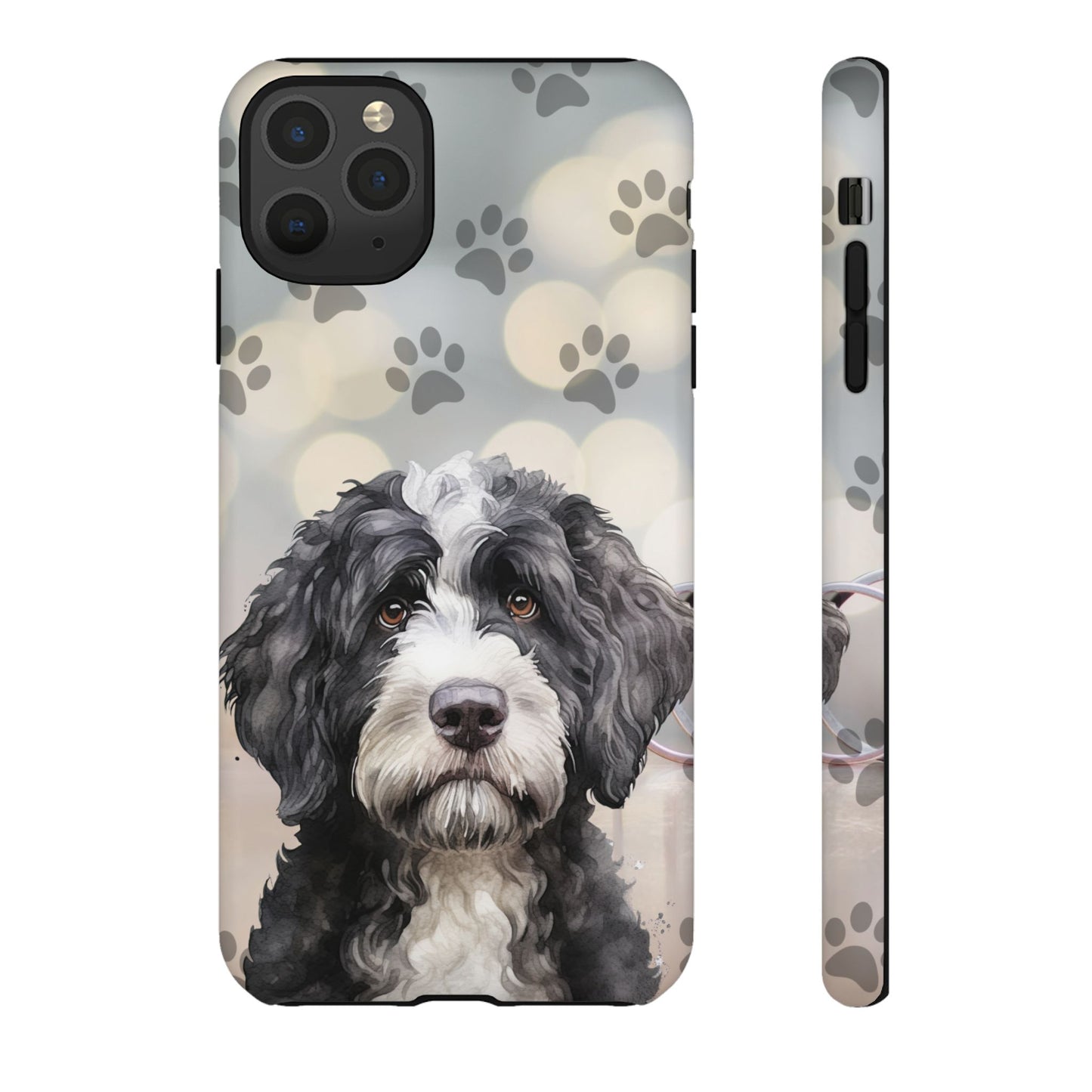Portuguese Water Dog by Tough Cases (Apple iPhone, Samsung Galaxy, and Google Pixel)