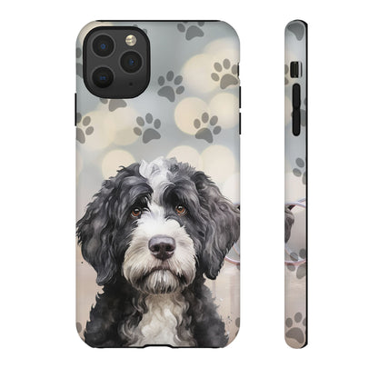 Portuguese Water Dog by Tough Cases (Apple iPhone, Samsung Galaxy, and Google Pixel)