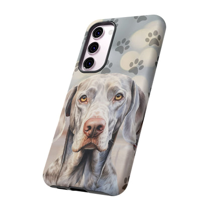 Weimaraner Phone Case by Tough Cases (Apple iPhone, Samsung Galaxy, and Google Pixel)