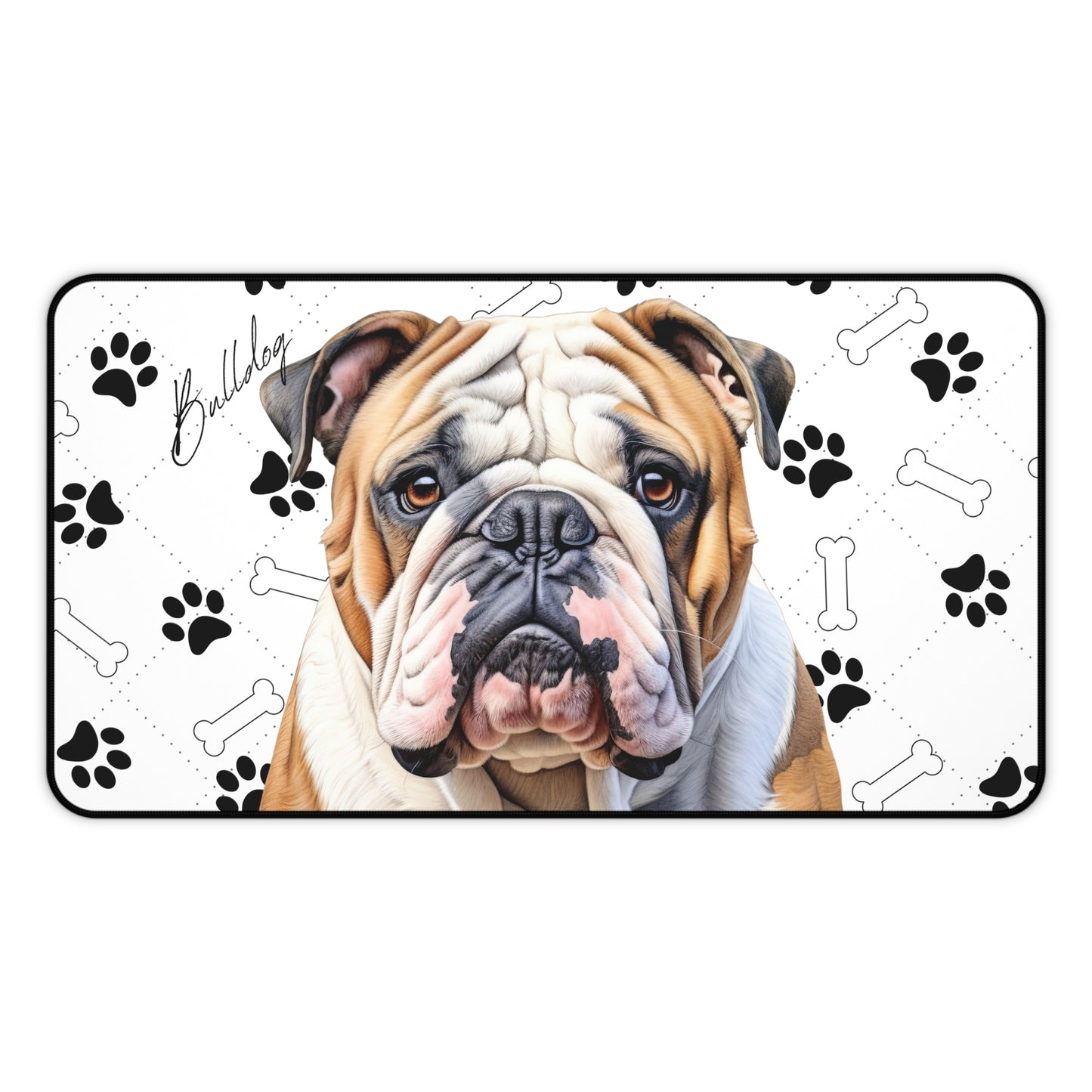 Bulldog Desk Mat