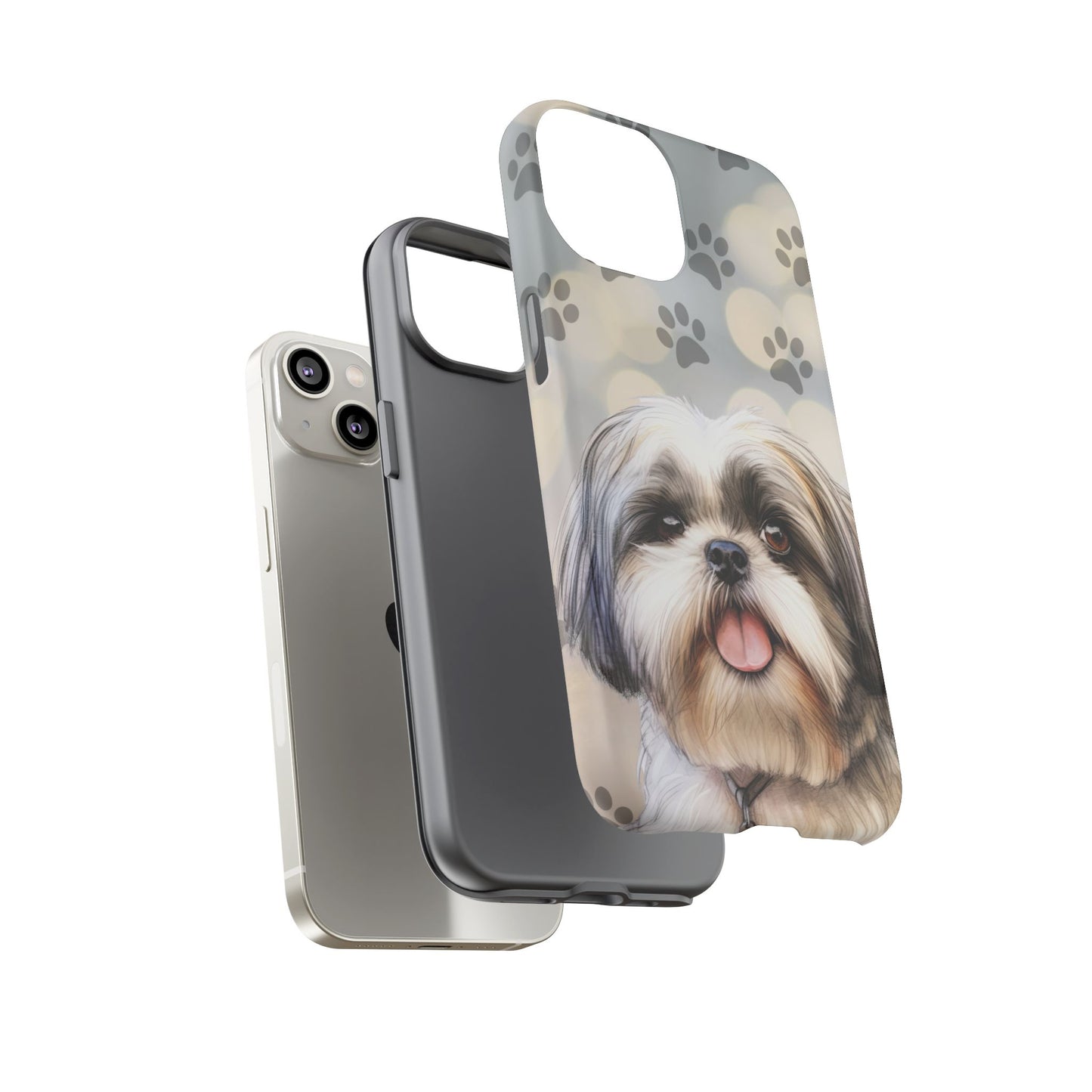 Shih Tzu iPhone 15 Case by Tough Cases (iPhone 15, Pro, Plus and Pro Max)