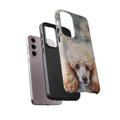 Poodle Phone Case by Tough Cases (Apple iPhone, Samsung Galaxy, and Google Pixel )