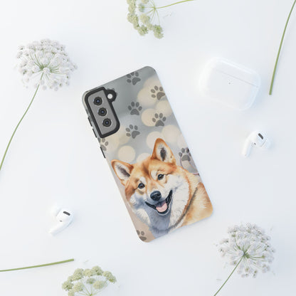 Shiba Inu Phone Case by Tough Cases (Apple iPhone, Samsung Galaxy, and Google Pixel)