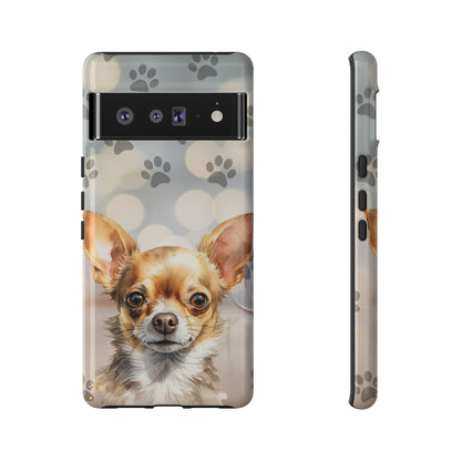 Chihuahua phone case by Tough Cases (Apple iPhone, Samsung Galaxy, and Google Pixel)