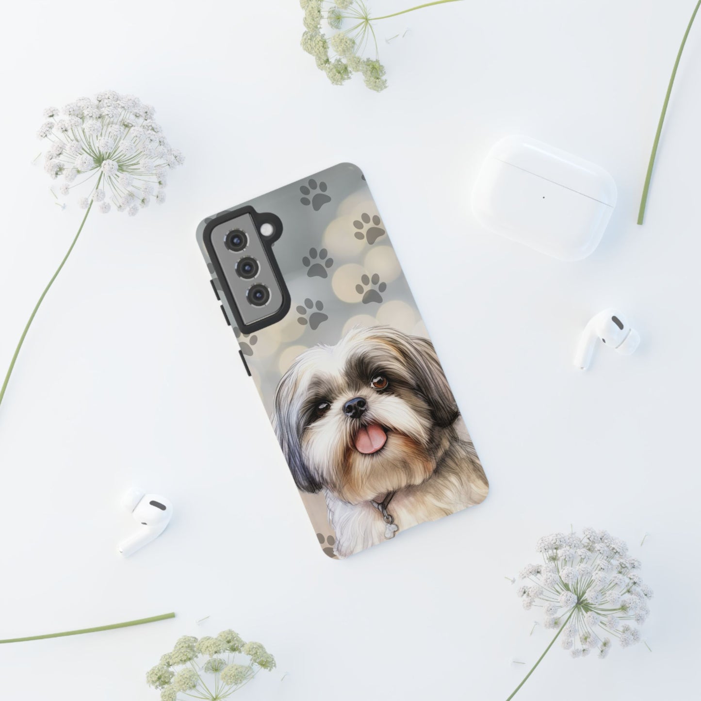 Shih Tzu iPhone 15 Case by Tough Cases (iPhone 15, Pro, Plus and Pro Max)