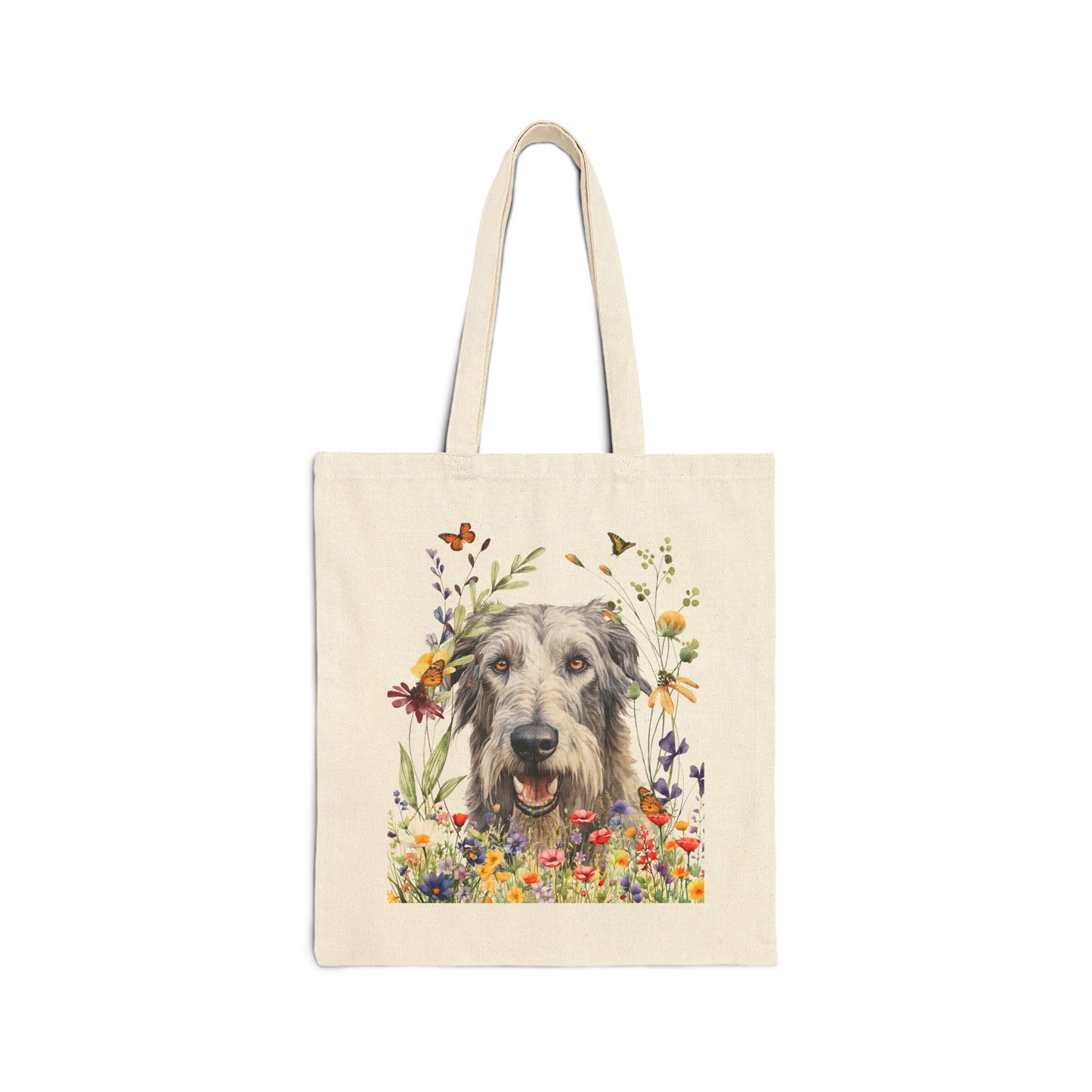 Irish Wolfhound Canvas Tote