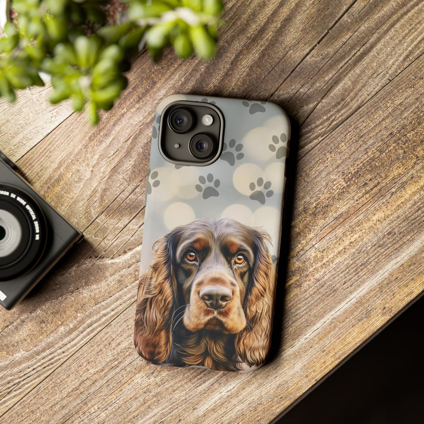 English Cocker Spaniel Phone Case by Tough Cases (Apple iPhone, Samsung Galaxy, and Google Pixel)