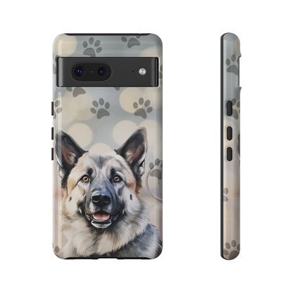Norwegian Elkhound by Tough Cases (Apple iPhone, Samsung Galaxy, and Google Pixel)